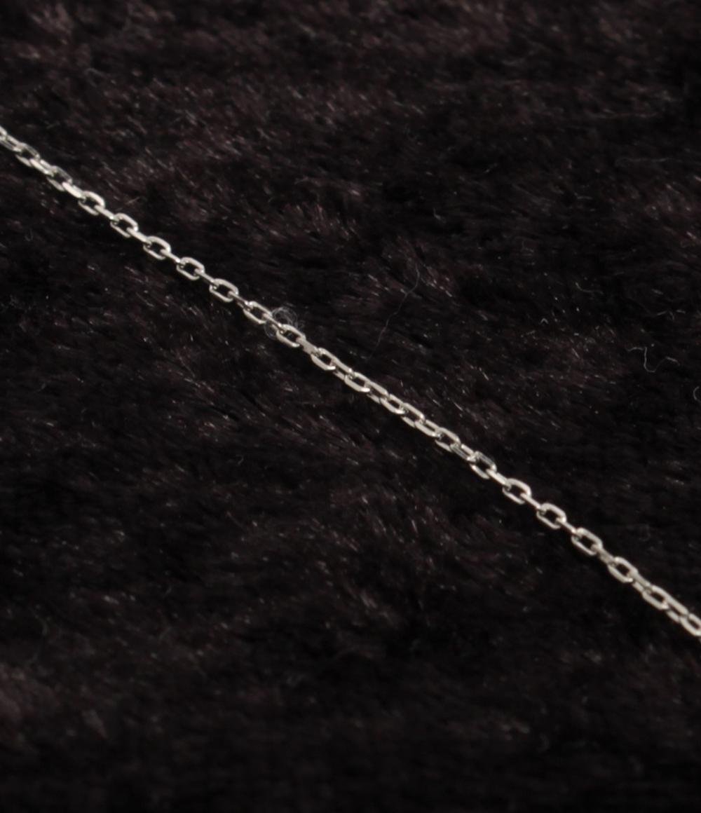 美品 canal4℃ ネックレス Pt850 ダイヤ 3P レディース カナルヨンドシー