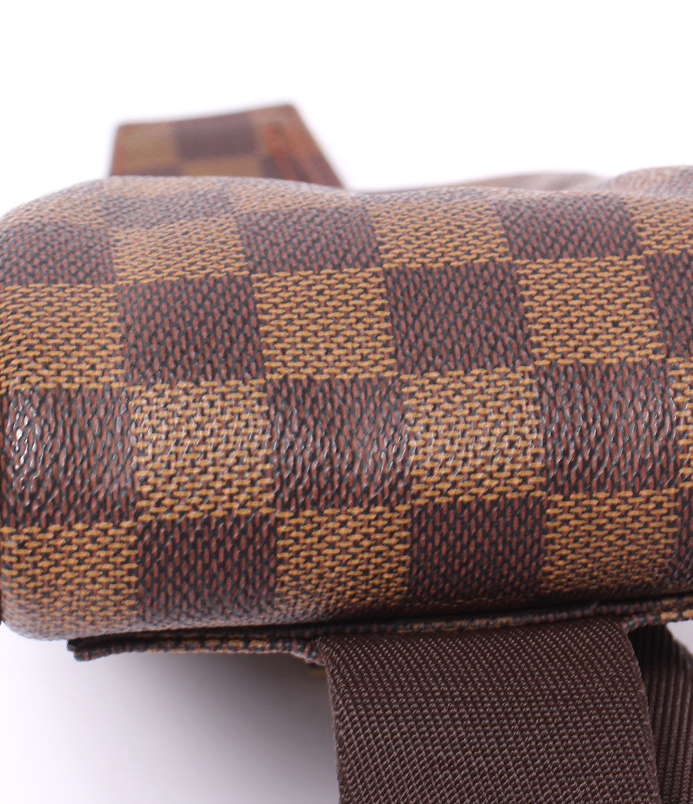 LOUIS VUITTON ボディバッグ ウエストポーチ ジェロニモス ダミエ エベヌ N51994 メンズ ルイ・ヴィトン