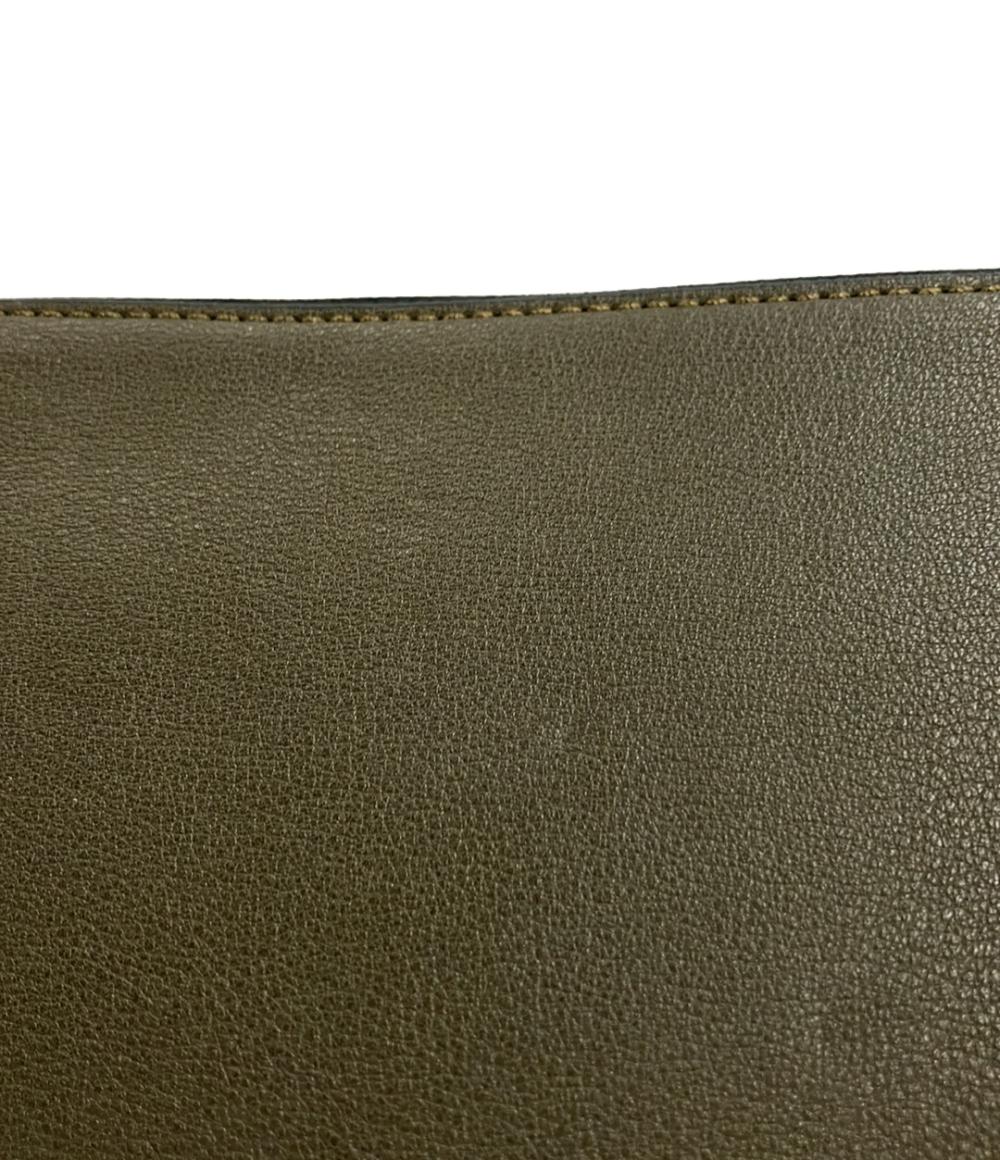 美品 ユナイテッドアローズ クラッチバッグ マイクロファイバー コンビ メンズ UNITED ARROWS