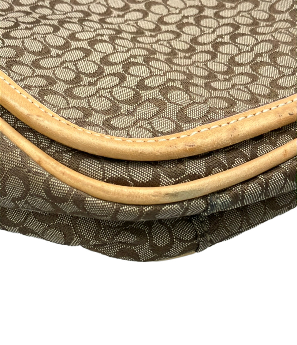 COACH ショルダーバッグ 斜め掛け ミニシグネチャー F77004 レディース コーチ