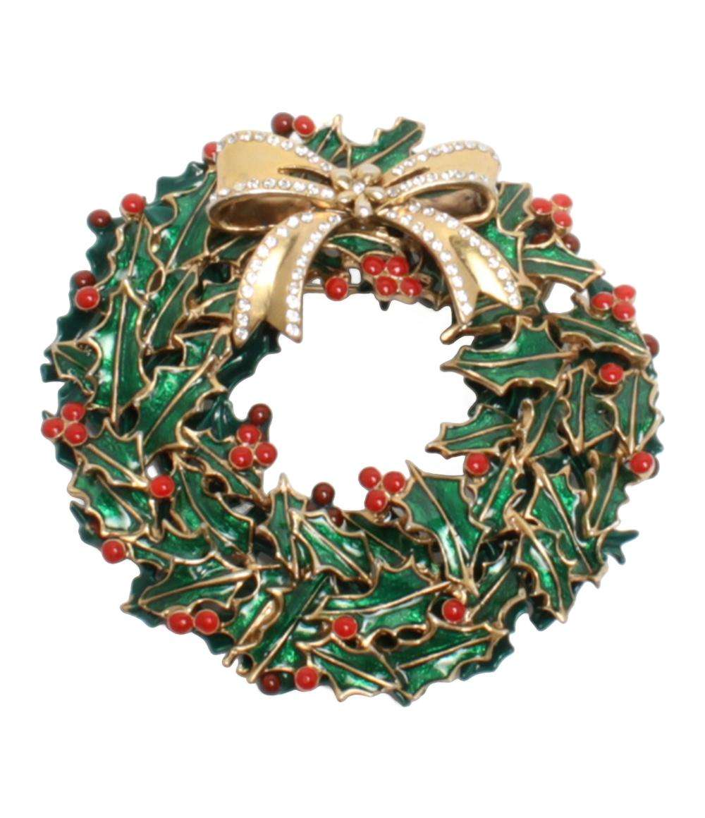 Violetta ブローチ クリスマス リースモチーフ レディース ヴィオレッタ – Rehello by BOOKOFF