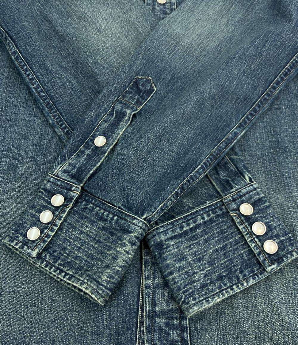 RRL RALPH LAUREN 長袖 デニムシャツ メンズ SIZE M ダブルアールエル ラルフローレン