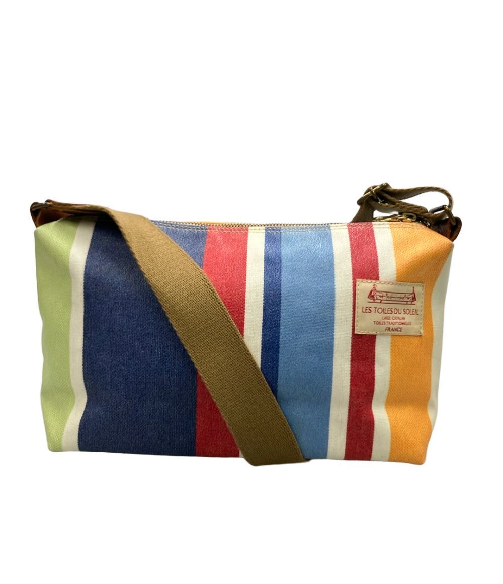 LES TOILES DU SOLEIL ワイドショルダー☆新品未使用品☆ LES TOILES DU SOLEIL ショルダーバッグ 斜め掛け レディース