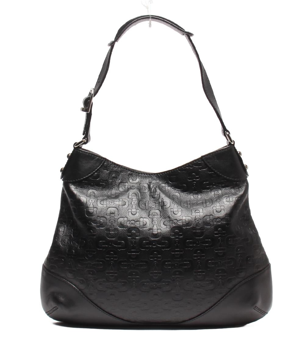 グッチ GUCCI ショルダーバッグ ホースビット 1995 ホーボーバッグ 272386 ブラック GUCCI（グッチ） ホースビット バケットバッグ ブランドオフ レザー