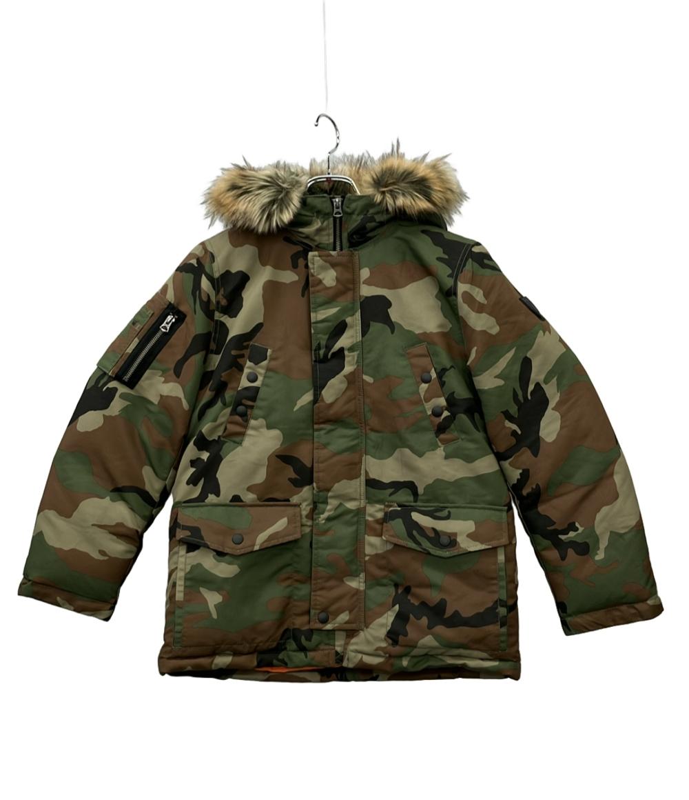 Polo Ralph Lauren 迷彩ダウンジャケット 150/76 美品 POLO RALPH LAUREN ダウンジャケット 迷彩柄 キッズ SIZE M (130