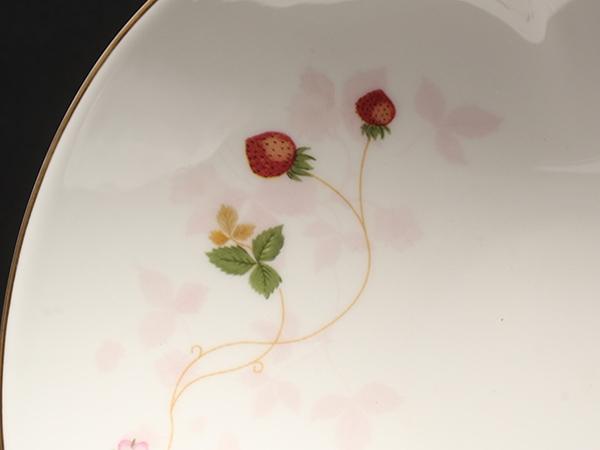 美品 WEDGWOOD マリアージュボウル 皿 20cm ワイルドストロベリー ウエッジウッド