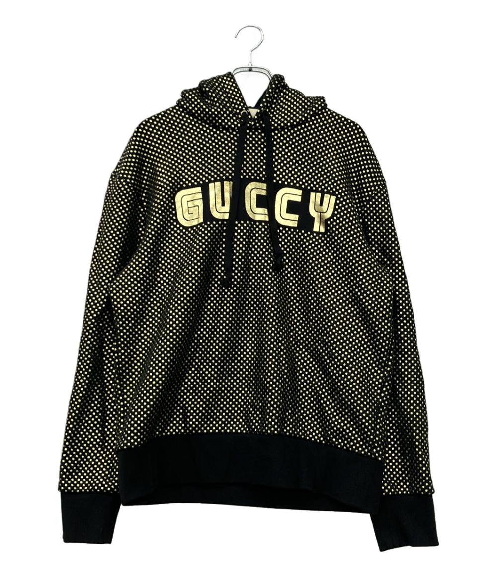 GUCCI パーカー 18SS ロゴ スター 星 ゴールド スウェット SEGA GUCCY