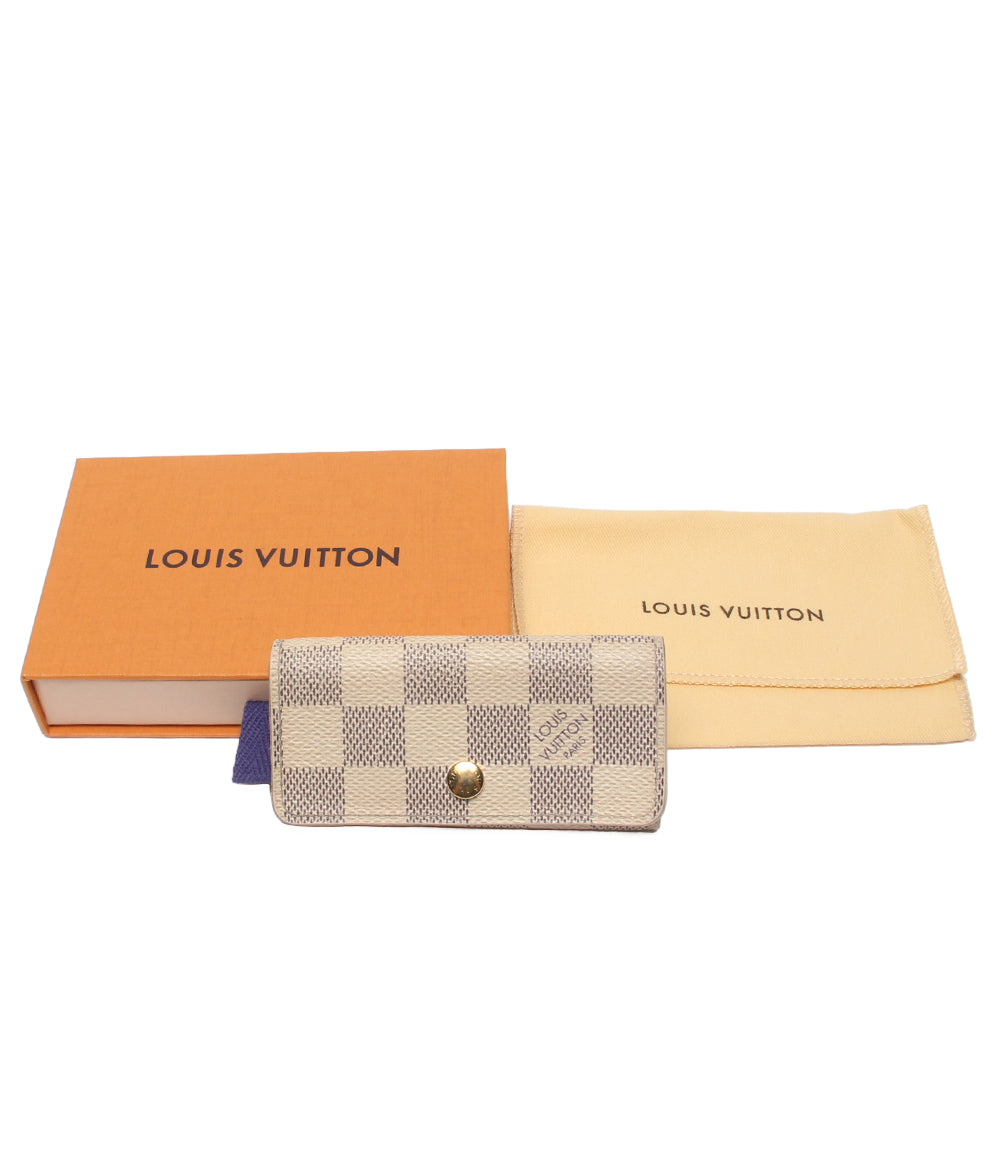 LOUIS VUITTON キーケース 4連 ミュルティクレ4 ダミエアズール N60020 レディース メンズ ルイ・ヴィトン