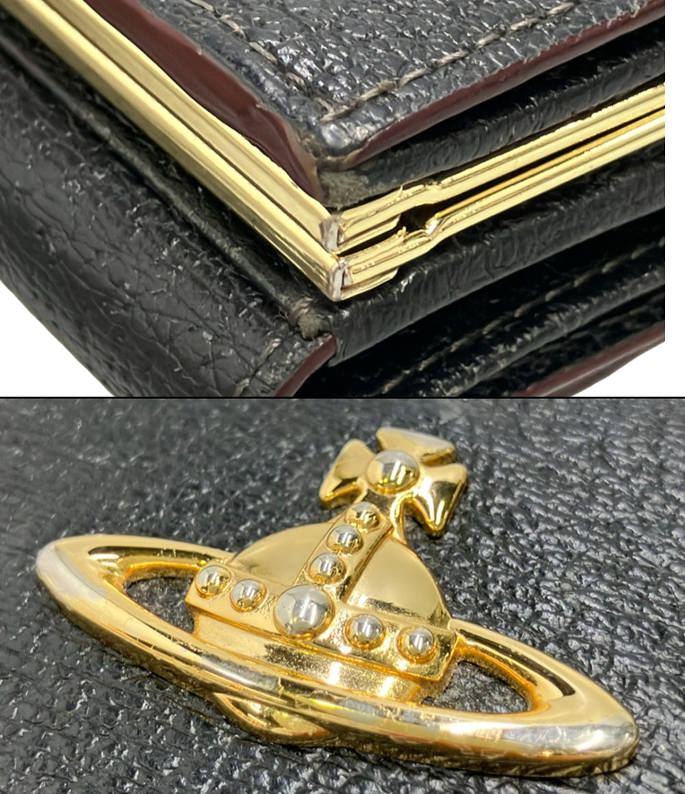 Vivienne Westwood 三つ折り財布 がま口 メンズ レディース ヴィヴィアンウエストウッド