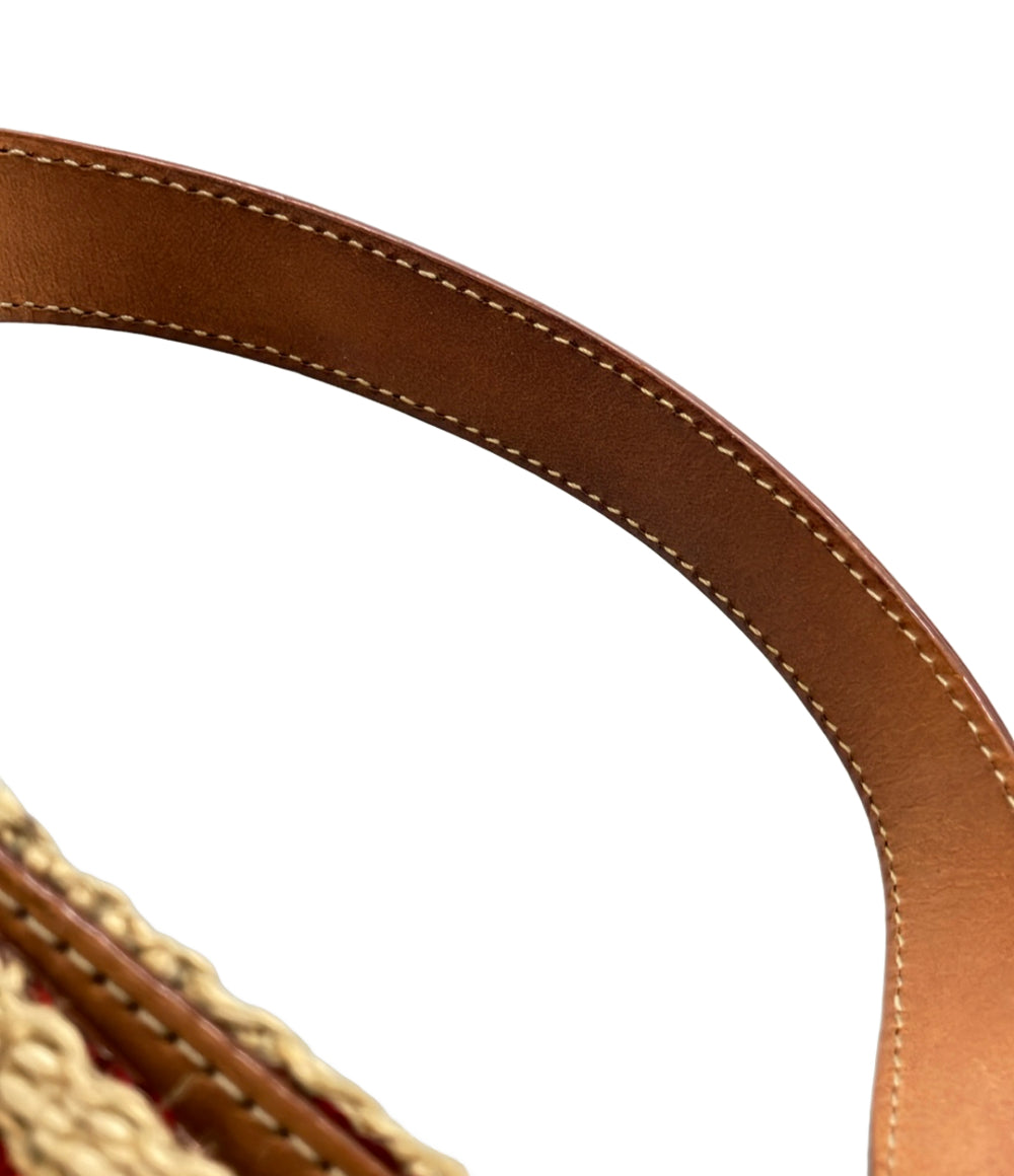 Kate Spade ハンドバッグ カゴバッグ ストローバッグ スパンコール レディース ケイトスペード