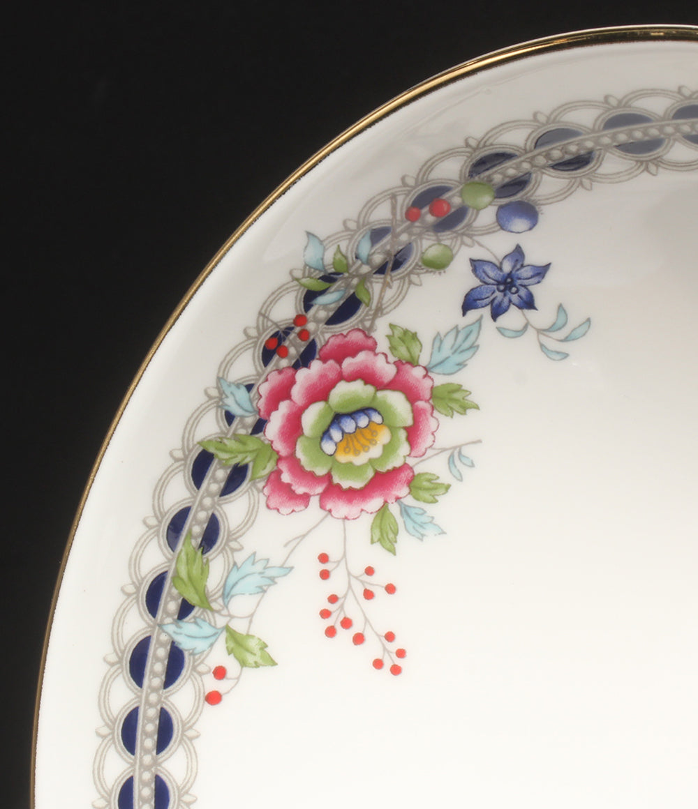美品 WEDGWOOD マリアージュボール 皿 20cm レースピオニー ウエッジウッド