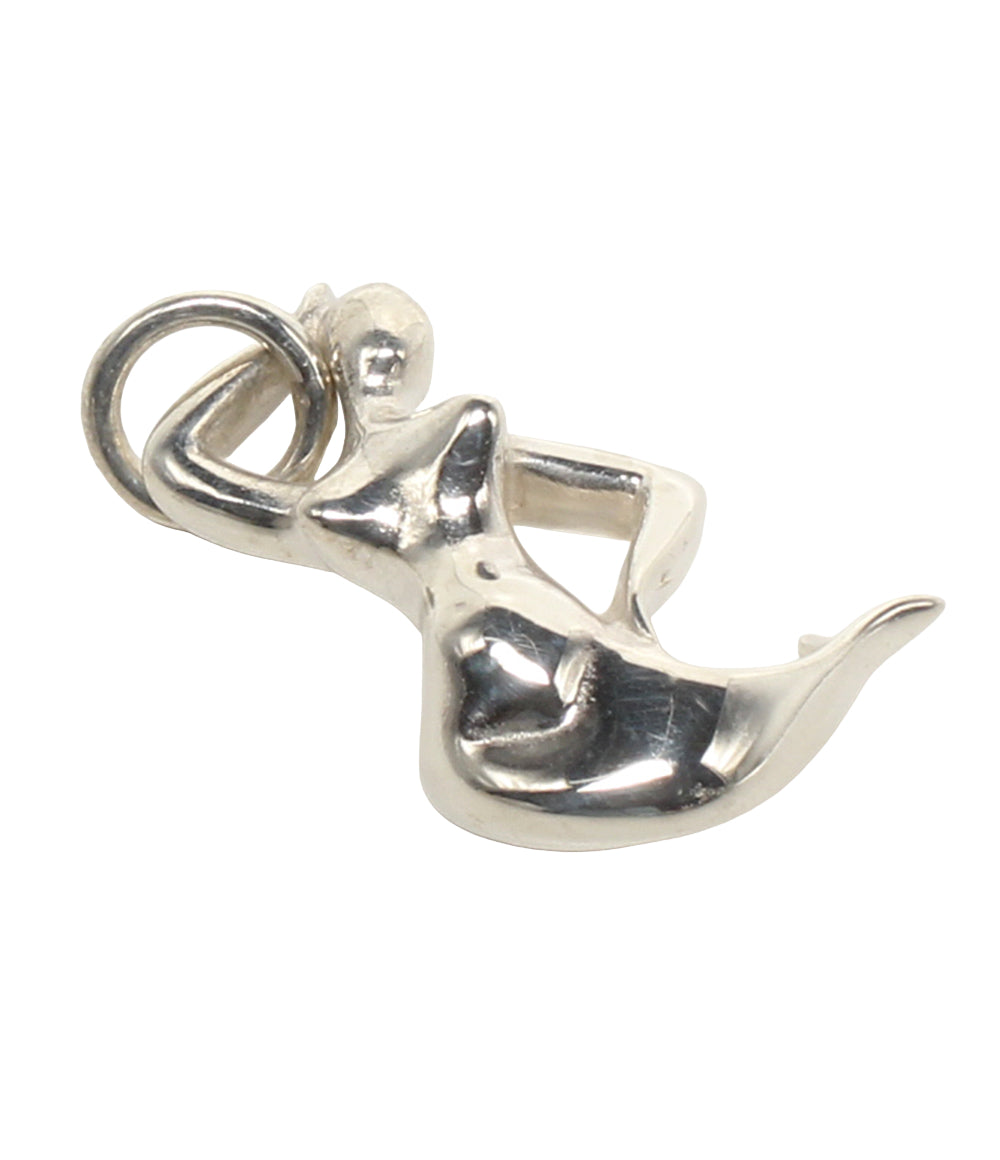 美品 Georg Jensen ペンダントトップ SV925 人魚モチーフ マーメイドモチーフ レディース ジョージジェンセン