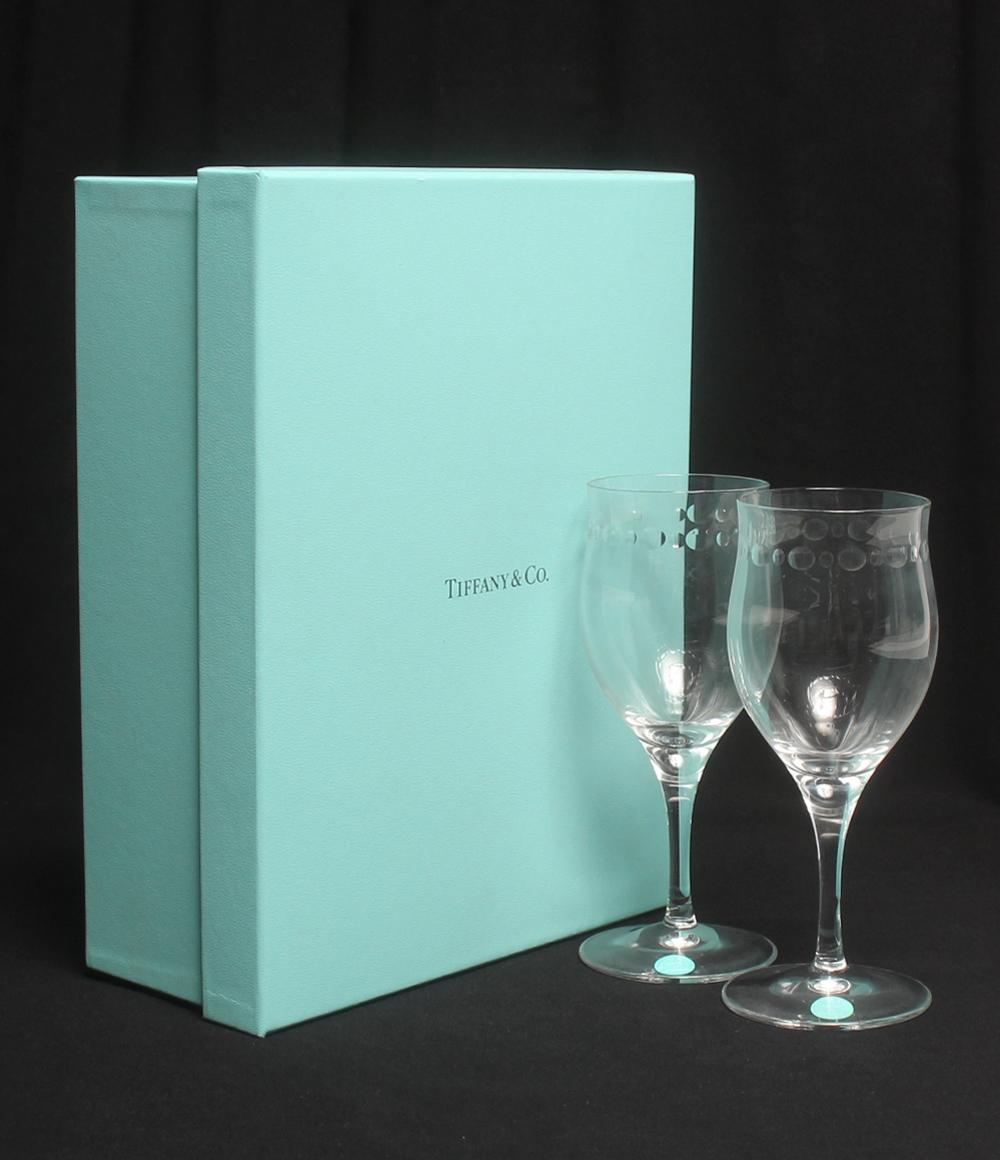 ティファニー ワイングラス 2点セット ペア スウィング TIFFANY&Co ティファニー ワイングラス 2点セット ペア スウィング TIFFANY&Co