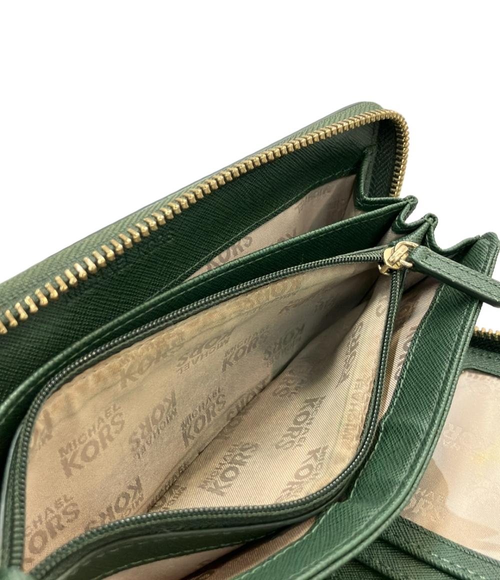 マイケルコース ラウンドファスナー二つ折り長財布 メンズ MICHAEL KORS