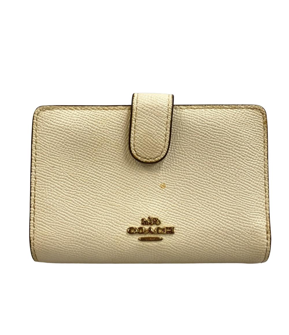 コーチ COACH 二つ折り財布  F11484 COACH（コーチ） 財布 二つ折り L字ファスナー アウトレット