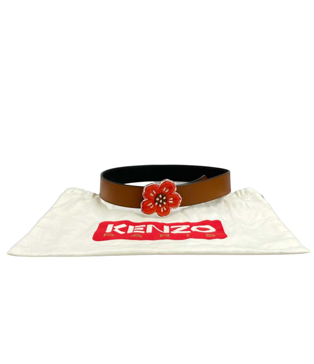 KENZO ベルト BOKE FLOWER リバーシブル メンズ レディース ケンゾー
