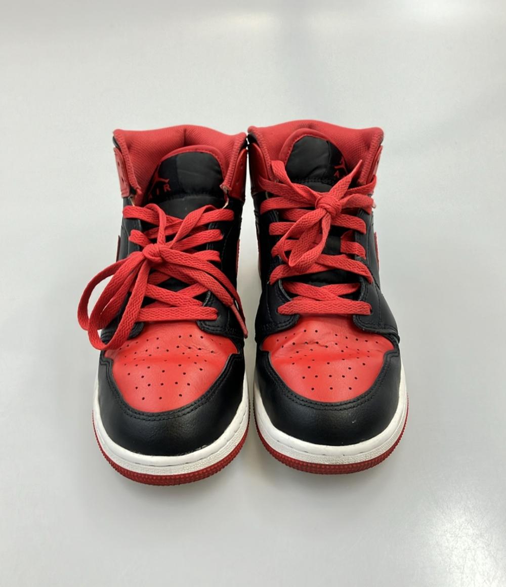NIKE ミドルカットスニーカー AIR JORDAN 1 MID GS DQ8423-060 キッズ SIZE 25.0 (M) ナイキ