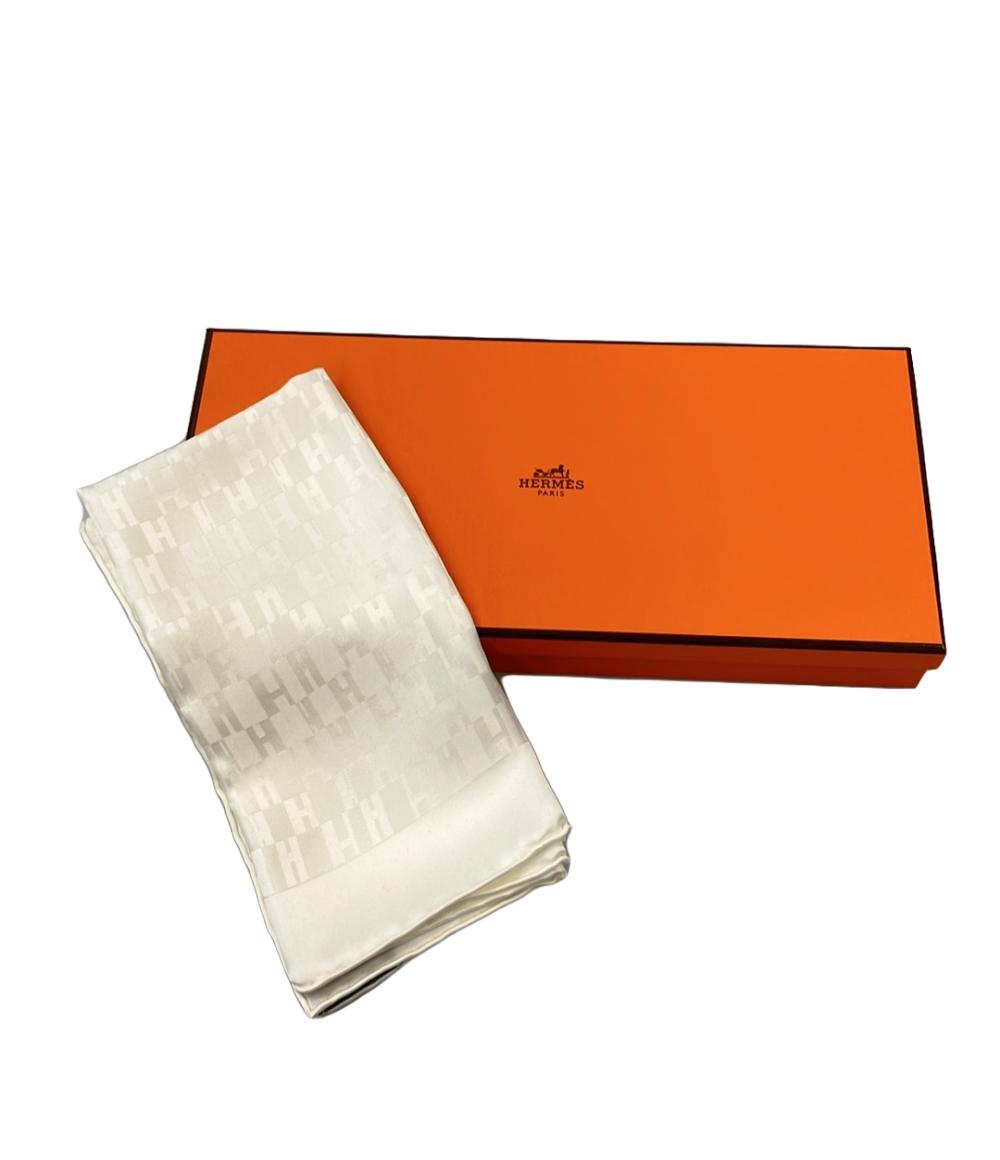 美品 エルメス ハンカチ シルク100% レディース HERMES