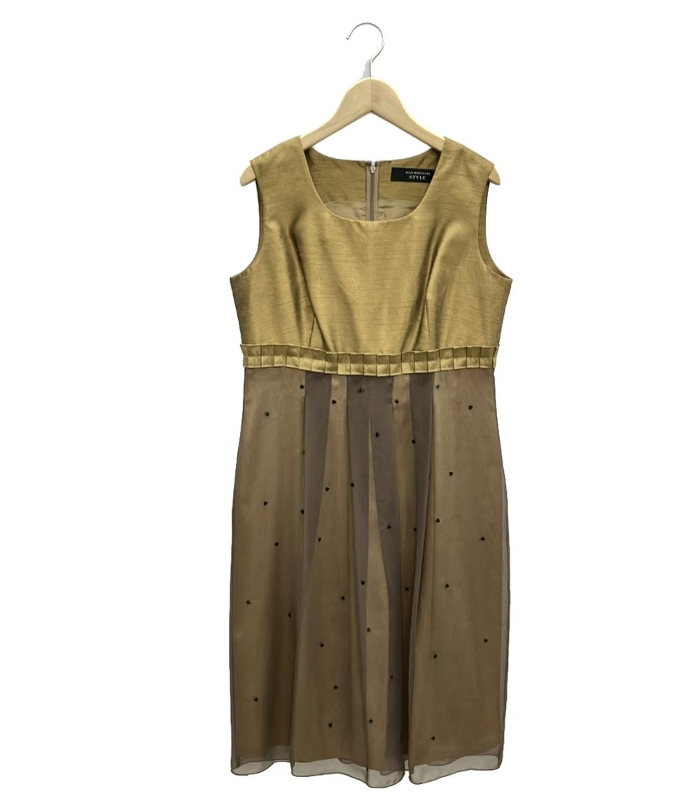 コウジワタナベ スティル ノースリーブロングワンピース  