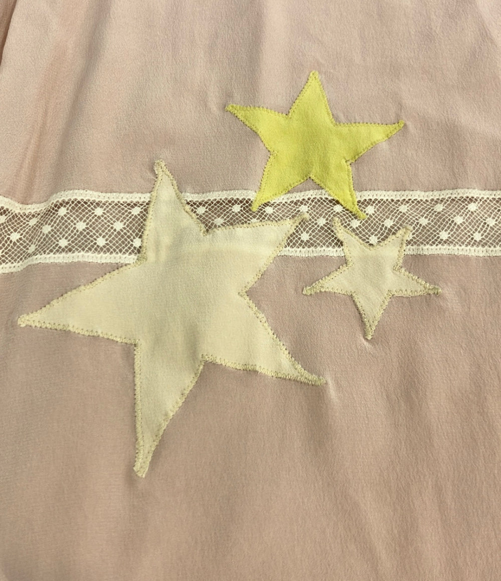 Miu Miu 半袖 ブラウス シルク レディース SIZE 40 (S) ミュウ ミュウ