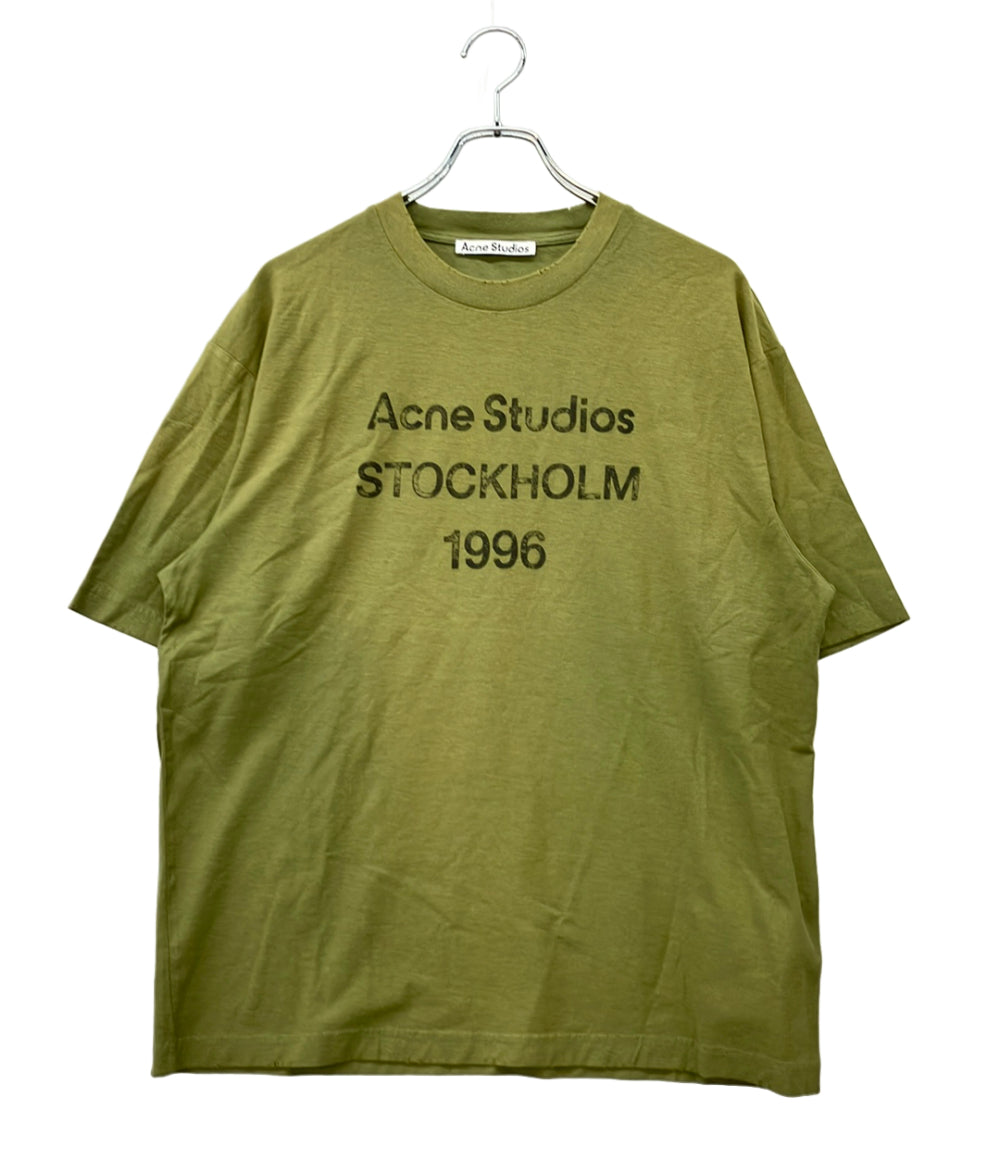 Acne Studios 半袖Tシャツ スプレーヴィンテージ 加工 ロゴ FN-UX