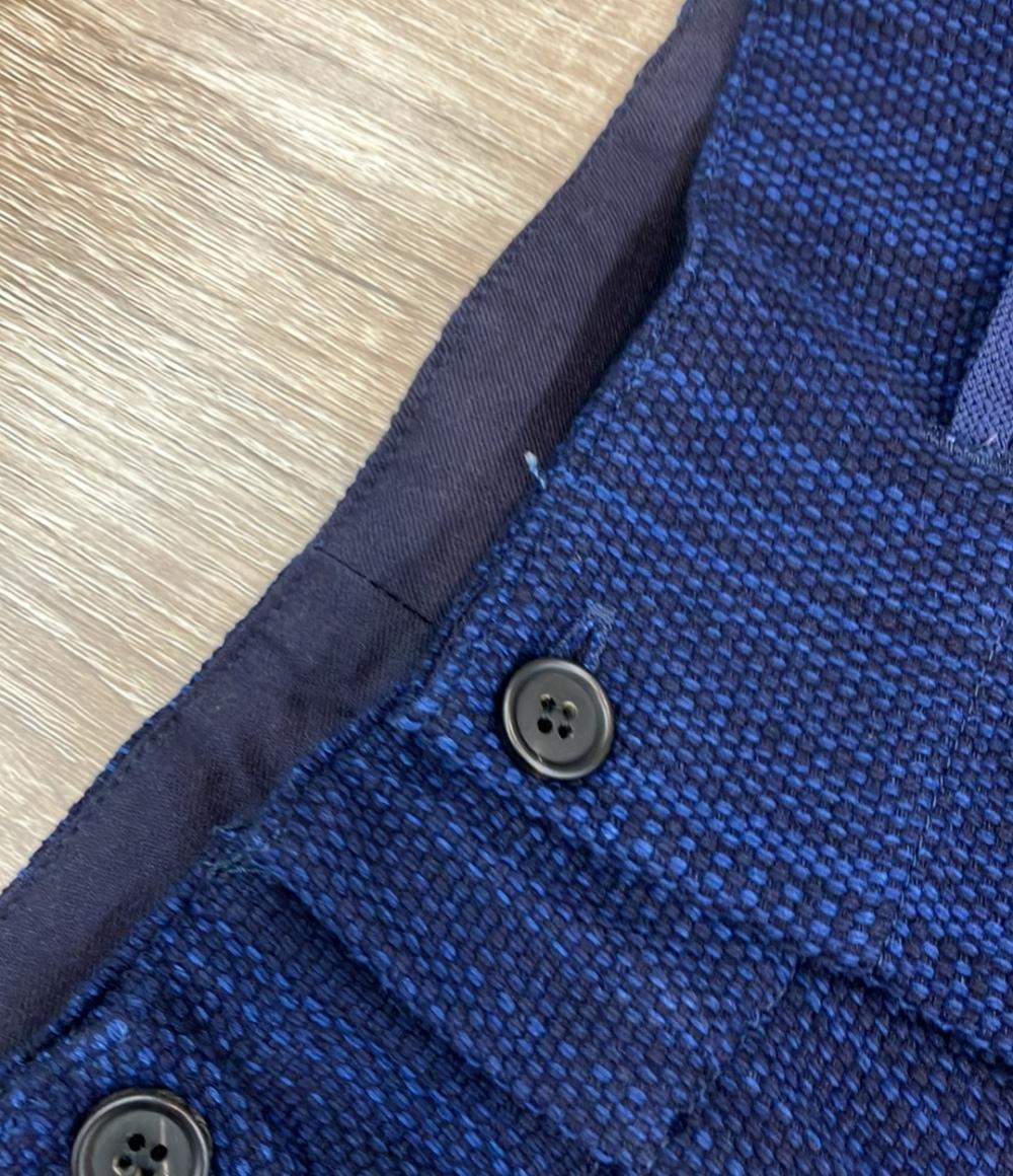 クオン ハーフパンツ Aizome Sashiko 3/4 Hakama Trousers 145PT033700 メンズ SIZE Large (L) KUON