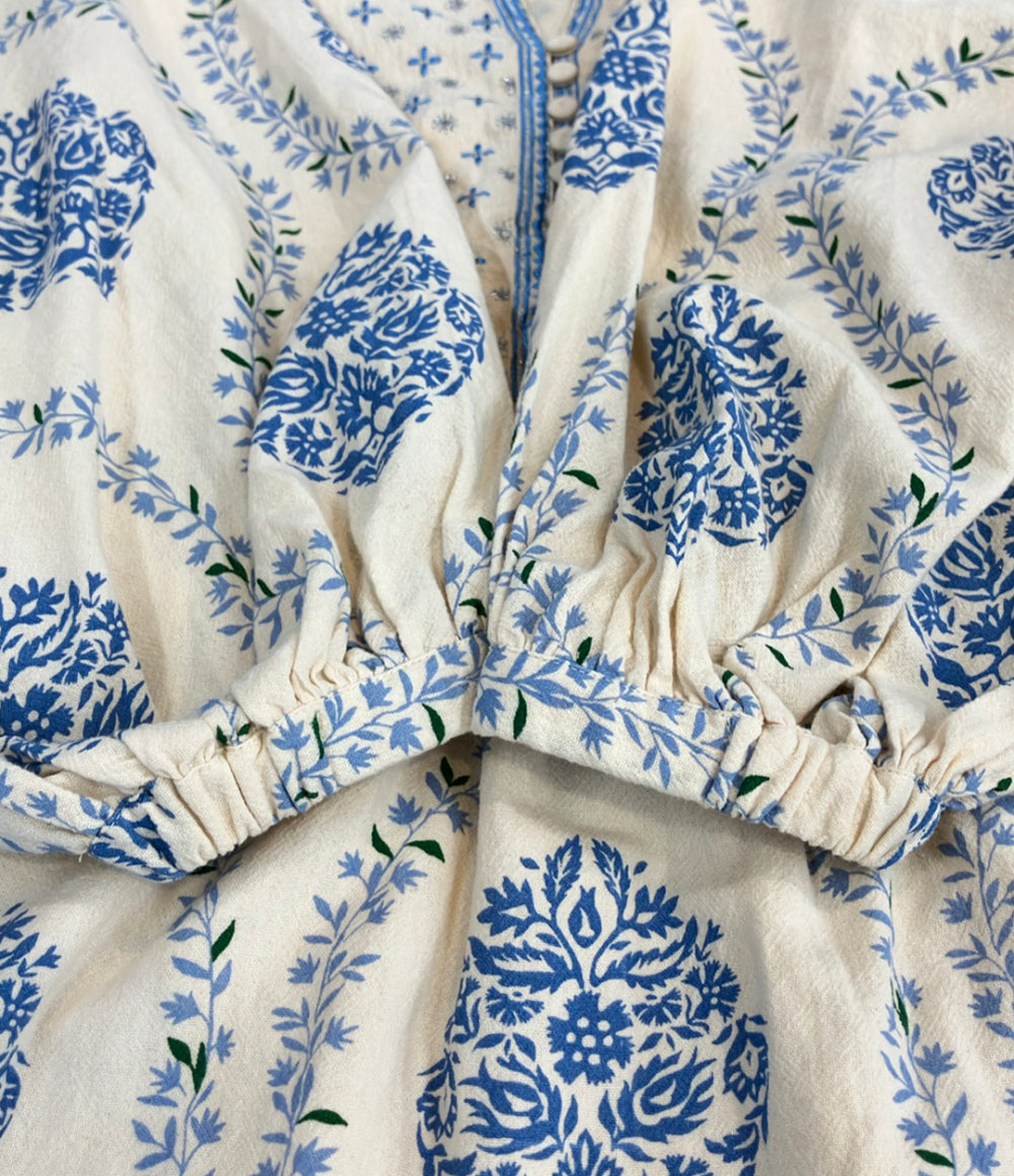 NE QUITTEZ PAS 長袖 ワンピース レディース SIZE S ヌキテパ