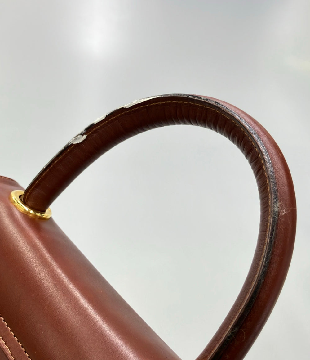 Salvatore Ferragamo ハンドバッグ ショルダーバッグ 2WAY 斜め掛け ヒールスタッズ レザー DQ-21 1568 レディース サルヴァトーレフェラガモ