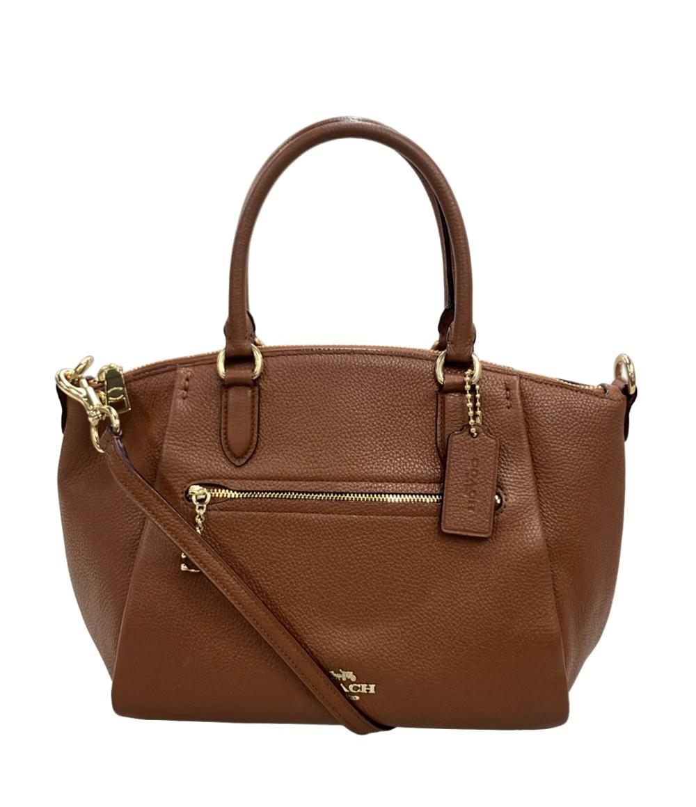 美品 COACH ハンドバッグ ショルダーバッグ 2WAY 斜め掛け レザー