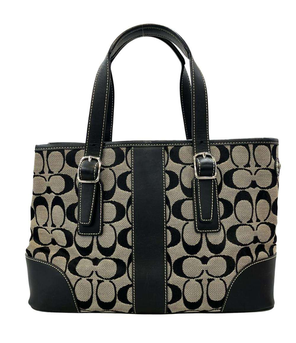 COACH トートバッグ ハンドバッグ シグネチャー 6336 レディース