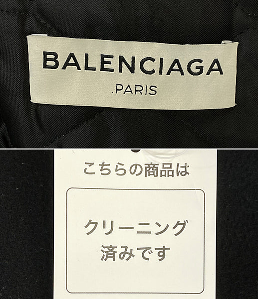 バレンシアガ ダッフルコート ブラック レディース SIZE 44 BALENCIAGA