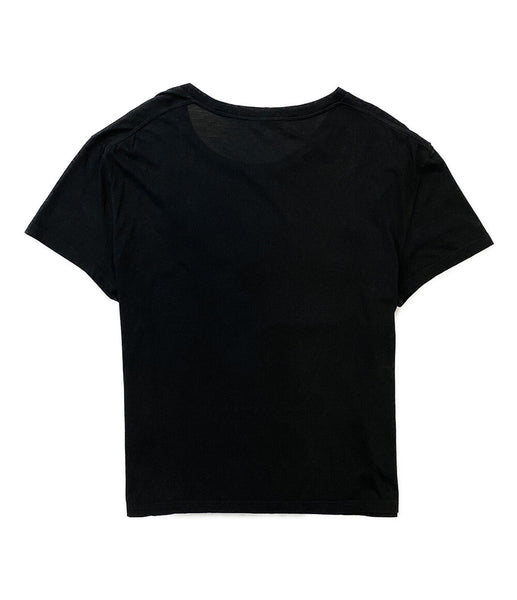 正規品 未使用級 セリーヌ Tシャツ ブラック S 半袖 カットソー 黒 ...