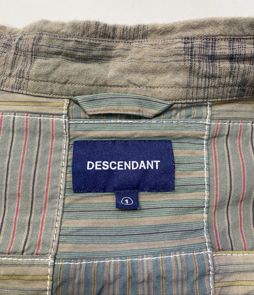 Disendant Distribution Patchwork LS Shirt 20SS Men's Size 1 ...