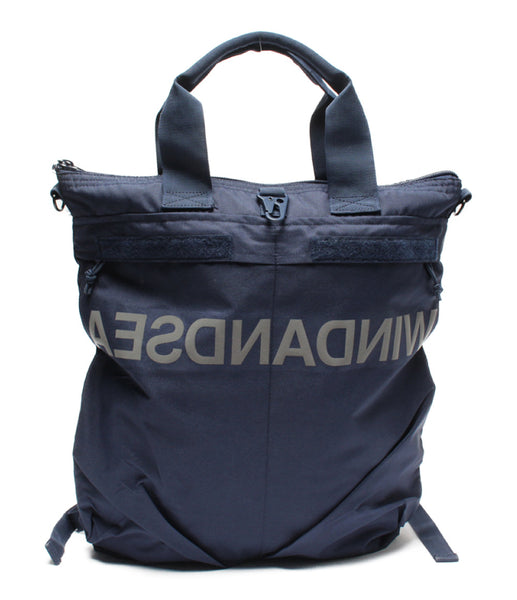 美品 WINDANDSEA Reflec HELMET BAG 2wayバッグ リュック トート ウィンダンシー メンズ  WINDANDSEA–rehello by BOOKOFF