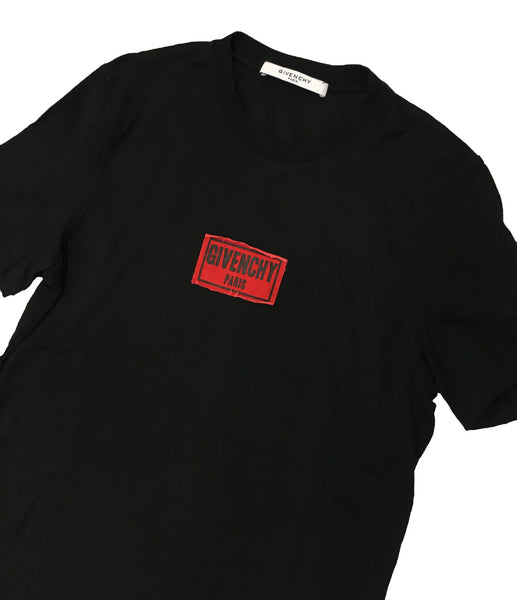 Givenchy short sleeve T-shirt black BM 701 w3y03 Mens Size XS