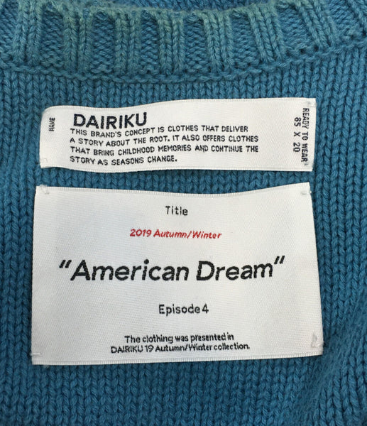 dairiku America knit 星条旗ニット アメリカ+storksnapshots.com
