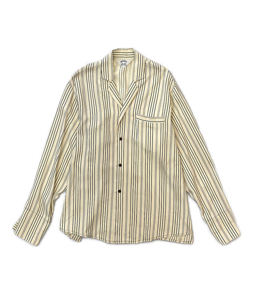 サンシー 長袖シャツ Pajama Stripe Gigolo Shirt ストライプ 21S18 メンズ SIZE 3 SUNSEA–rehello  by BOOKOFF