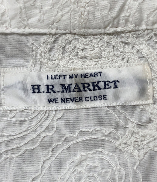 ハリウッドランチマーケット ペイズリー柄刺繍 テーラードジャケット 