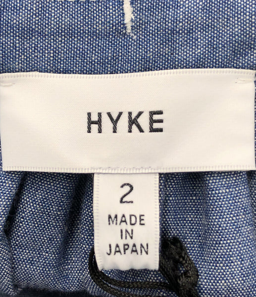 HYKE シャンブレーシャツワンピース size2 未使用品発送