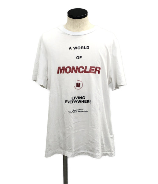 <br>MONCLER モンクレール/フロントプリントTシャツ/H10918C00012 8390T/L/メンズインナー/ABランク/82Tシャツ/カットソー(半袖/袖なし)
