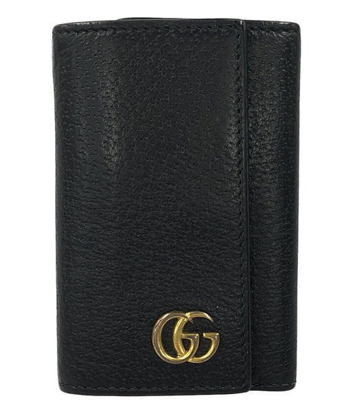 ssb-1288) GUCCI GGマーモント キーケース 6連 - キーケース