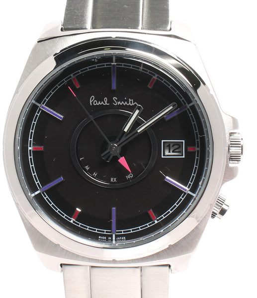 ポールスミス 腕時計 ソーラー ソーラー ブラック H416-T020879