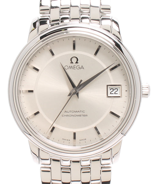 Omega Watch Chronometer Prestige Devil Automatic Silver 