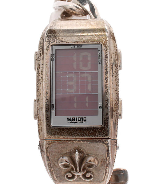 シチズン 腕時計 SV925 インディペンデント1481010 クオーツ D500 