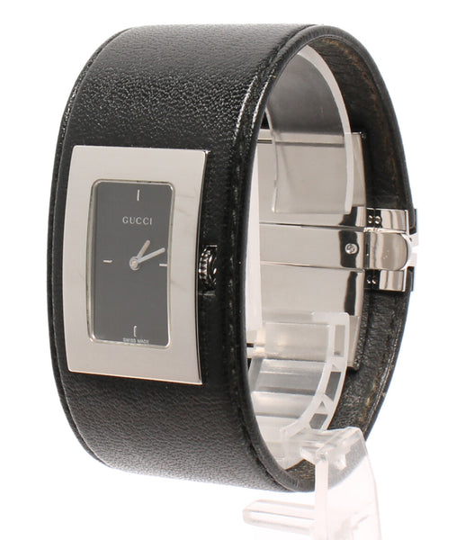 グッチ 腕時計 バングルウォッチ クオーツ ブラック 7800 L レディース 