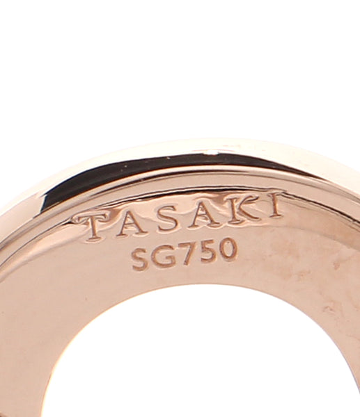 タサキ 美品 リング 指輪 K18 パール ホースシュー レディース SIZE 13 
