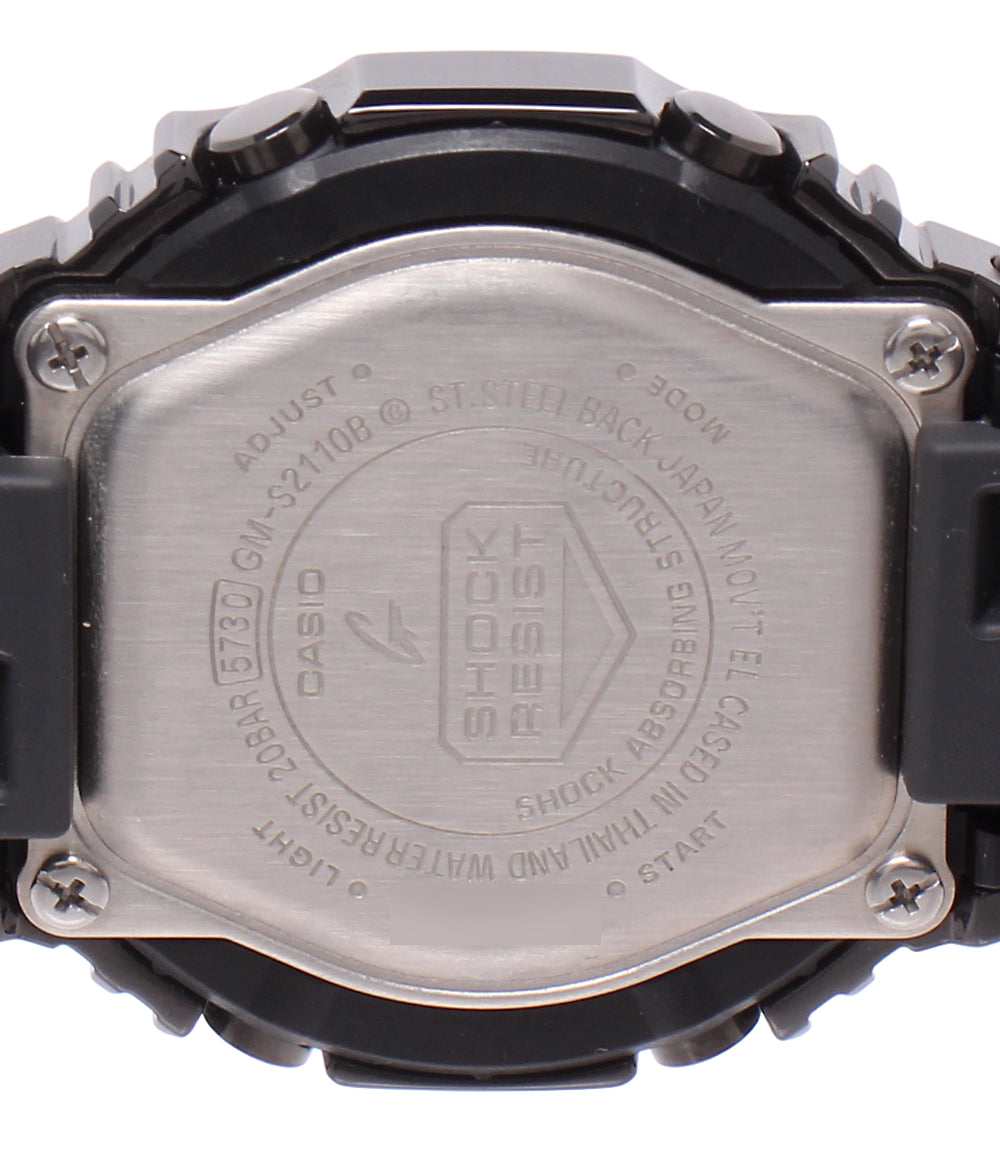 CASIO 腕時計 メタルカバード G-SHOCK クオーツ ブラック メンズ カシオ