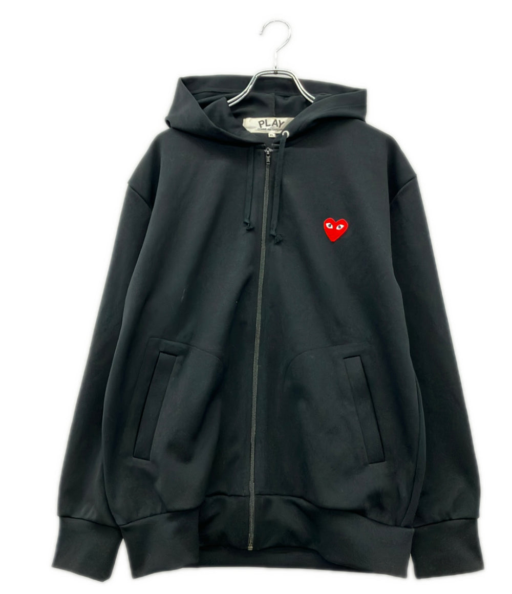 PLAY COMME des GARCONS ジップアップ パーカー メンズ SIZE XL プレイコムデギャルソン
