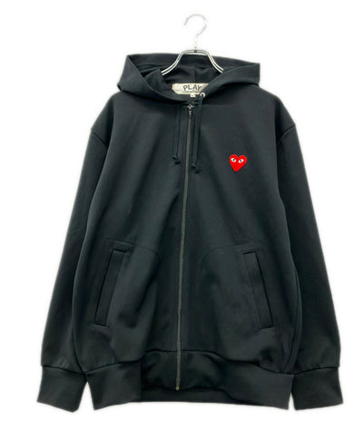 PLAY COMME des GARCONS ジップアップ パーカー メンズ SIZE XL プレイコムデギャルソン