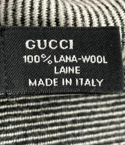 グッチ マフラー ウール 100% GG柄 レディース GUCCI